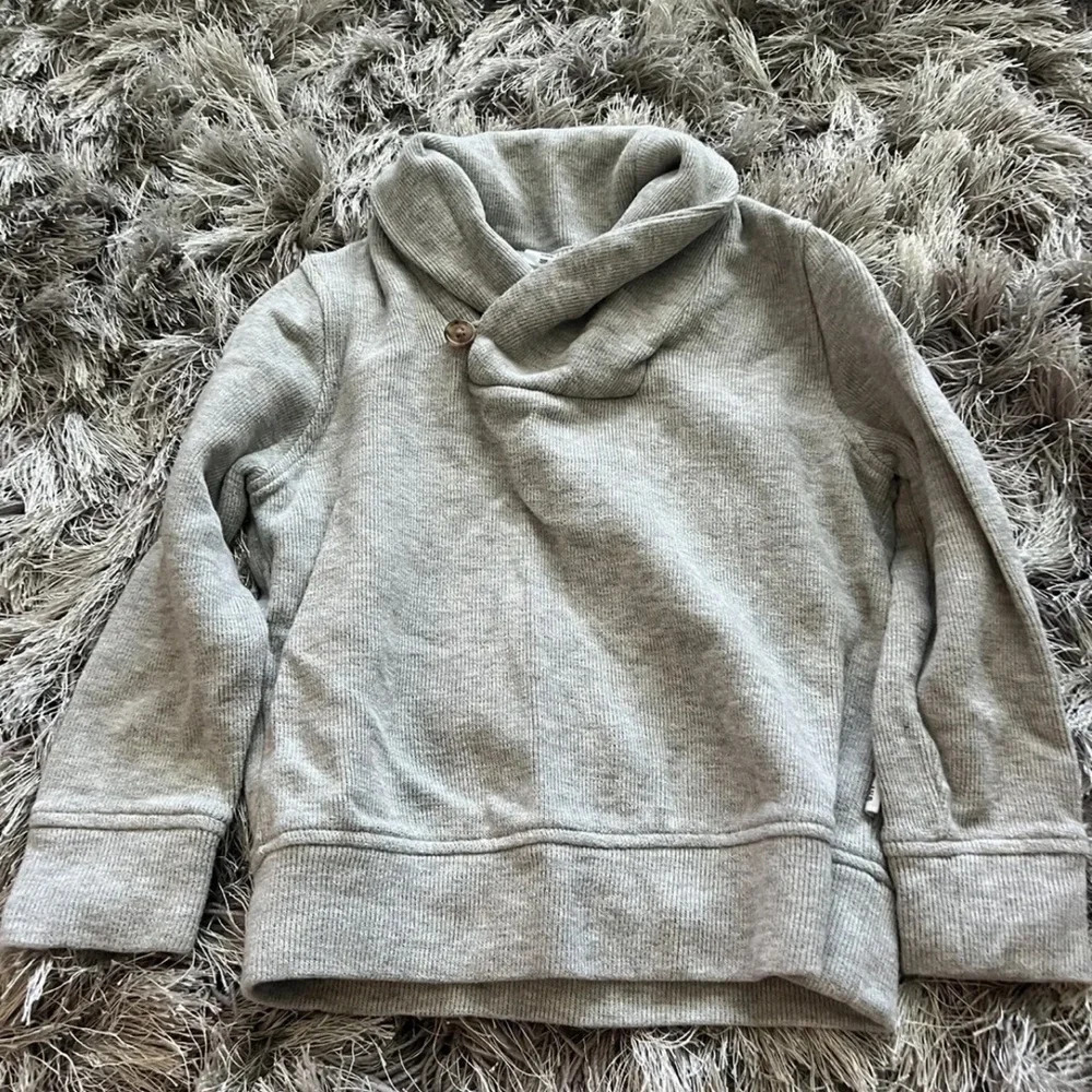 Baby Gap Boys Gray Cowl Neck Sweater 4 Years